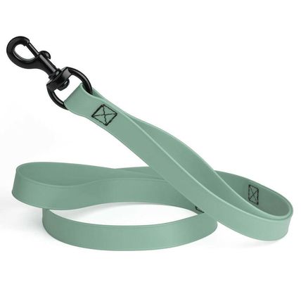 Dog Pet Waterproof Multi-Handle Leash Sage Green W 3/4" - L 4'