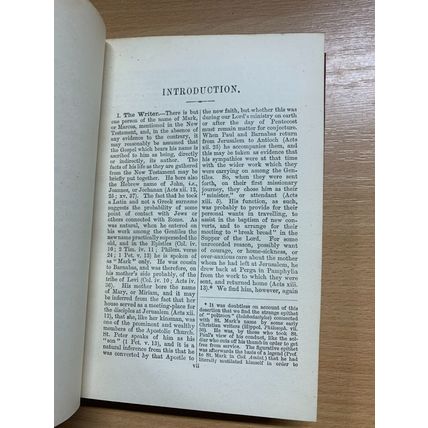 ANTIQUE ELLICOTT'S NEW TESTAMENT COMMENTARY VOL 2 ST MARK BOOK (P3)