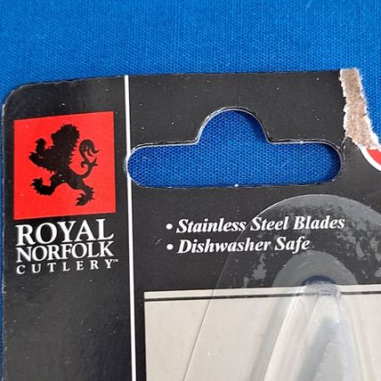 NEW Royal Norfolk UTILITY & PARING KNIVES Stainles Steel Kitchen Knives Cutlery