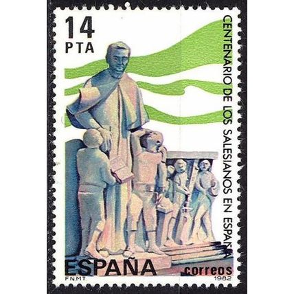 España. 1982. Mi # 2570. Centenary of the Salesian Fathers. San Juan Bosco