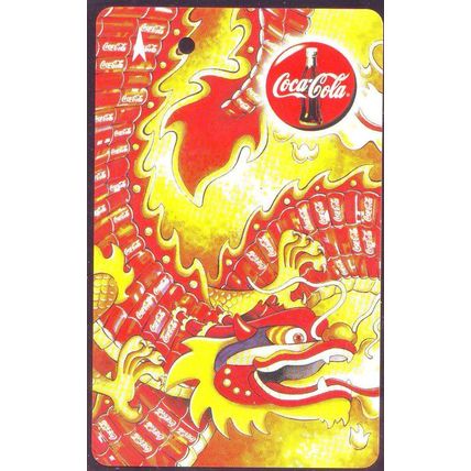 F&N Coca Cola Chinese New Year S'pore TransitLink Train/Bus Card