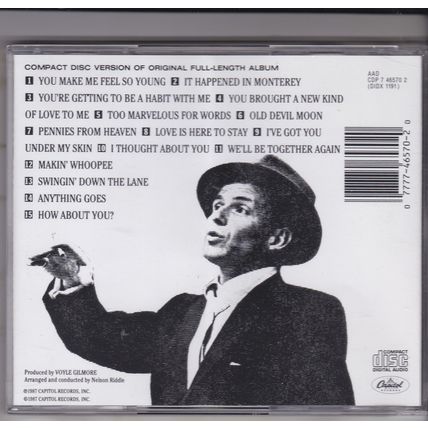 Frank Sinatra : Songs For Swinging Lovers! CD Album