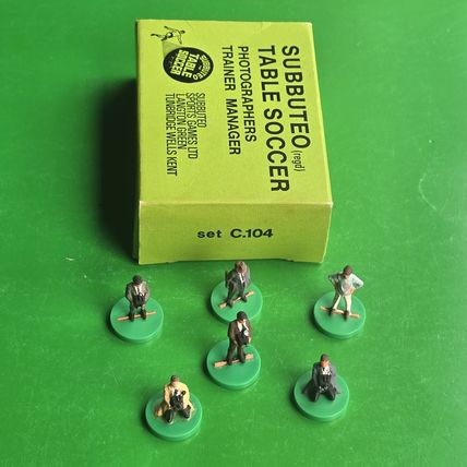 Subbuteo - Trainer, Manager and Photographers (C104) IN REFERENCED BOX