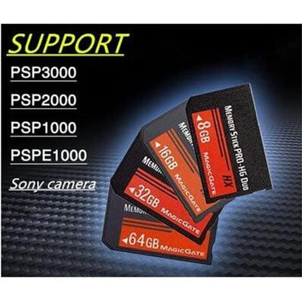 Original128Gb High Speed Memory Stick Pro Duo 128Gb (HX) PSP Accessories/Camera