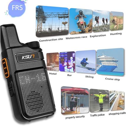 KSUN Walkie Talkies with Earpiece and Mic 22 FRS Channels Drop-Resistant, Long R