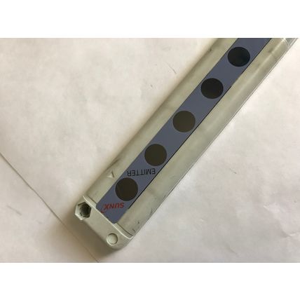 LOT SUNX NA2-N16P,NA2-N16D EMITTER SENSOR BAR,SUNX NA2-N16D RECIEVER, SH