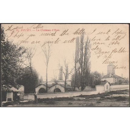 Le Château d'Eau, Reims, 1905 - CPA