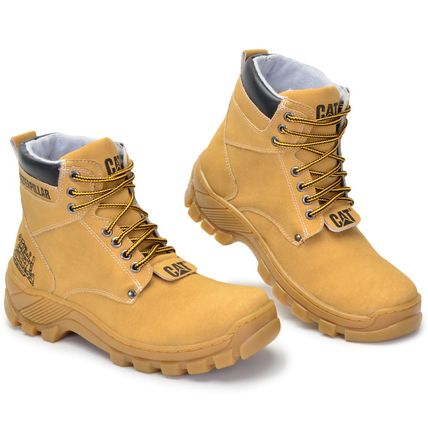 Caterpillar Eco-leather Boot - Beige