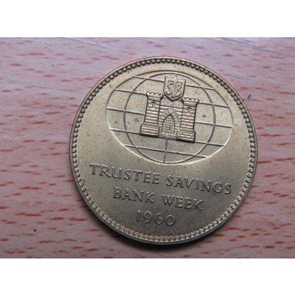 Trustee Savings Bank 1960 Dr Henry Duncan Token (e748)