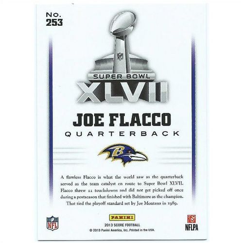 2013 Score - #253 - Joe Flacco Road to the Super Bowl