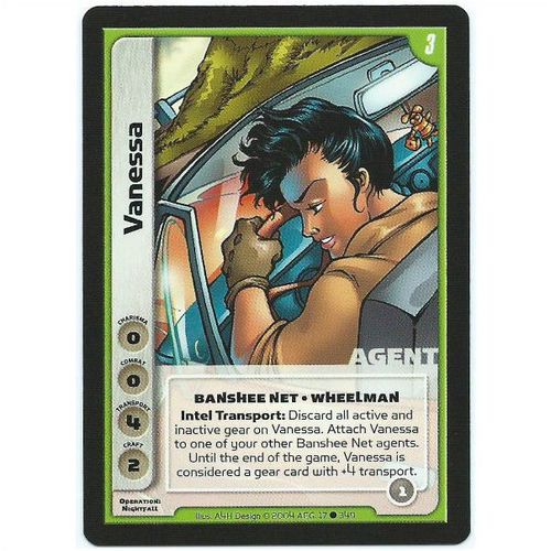 Spycraft CCG Operation Nightfall - 17/349 - Vanessa