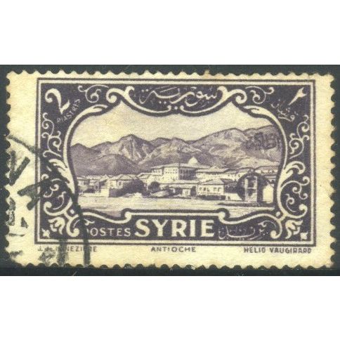Syria 1930 - SG250 - 2p violet - Antioch - used