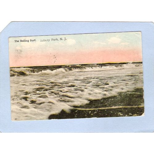 New Jersey Asbury Park The Boiling Surf~1674