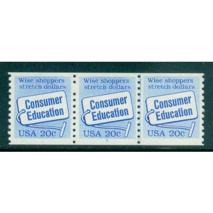 2005 20c Consumer Education Fine MNH Dry Gum PNC 2/3 W0083