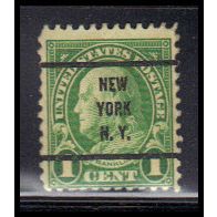 Used 632 1c Benjamin Franklin Average PreCnx KA8337