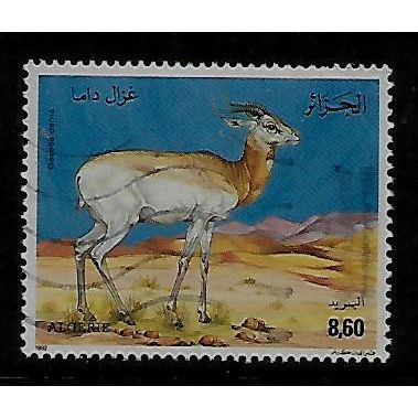 ALGERIA 1992 GAZELLES 8d.60 ADDRA GAZELLE SG 1098 FINE USED