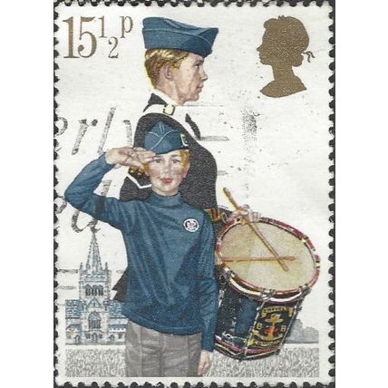GB, Boys Brigade, blue 1982, 15½p