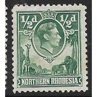 NORTHERN RHODESIA 1938 SG 25 - MH (*)