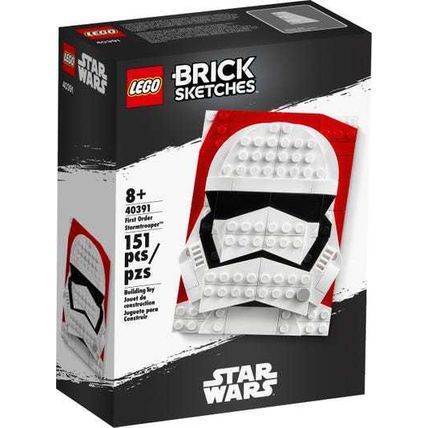LEGO 40391 - LEGO BRICK SKETCHES - FIRST ORDER STORMTROOPER - BRAND NEW & SEALED