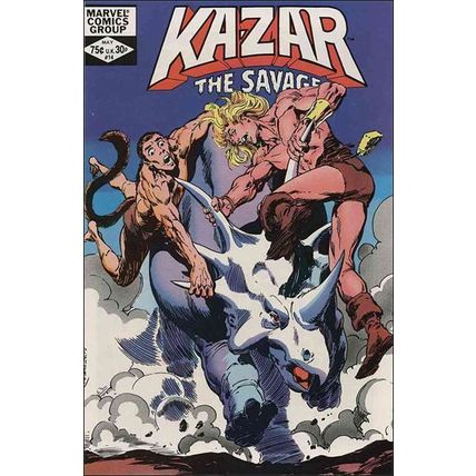Ka-Zar the Savage (1981) #14 Marvel Comics SAVAGE LAND Sheena Zabu Tree People