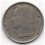 Coins. Belgium 1973. 1 Franc Value