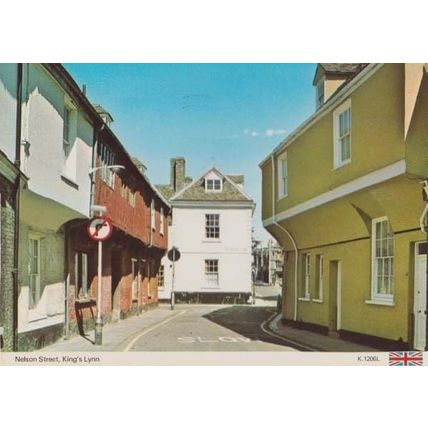 Nelson Street Kings Lynn Norfolk Postcard