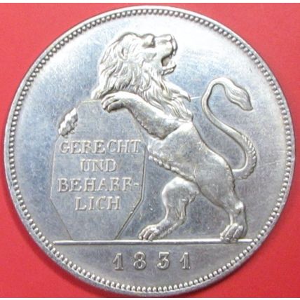 1831 Ludwig I, Germany. Challenge Coin, Souvenir. REPLICA. 45a.