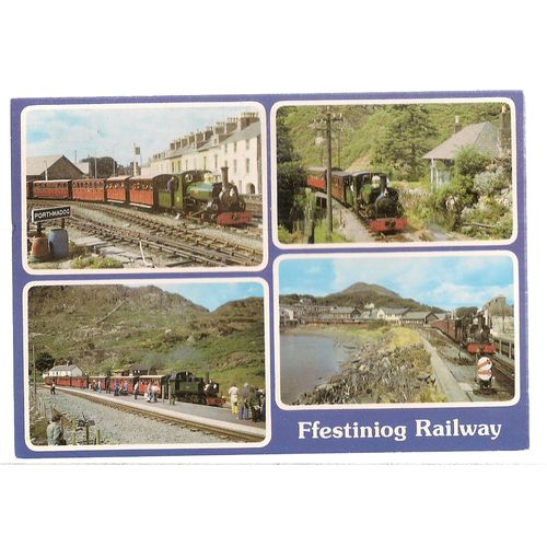 FFESTINIOG RAILWAY unused postcard J. Arthur Dixon PGD/24588 =