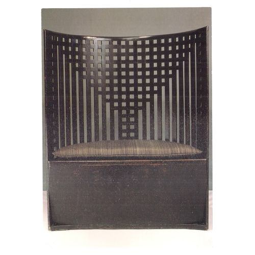 CHAIR by CHARLES RENNIE MACKINTOSH unused postcard /