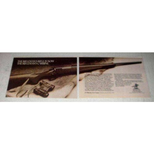 1984 Winchester Model 70 Carbine Ad - The Rifleman's