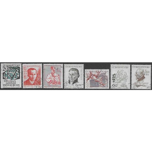Mi 1386/92: Cultural Anniversaries.