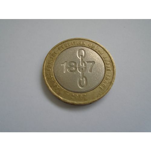 2007 £2 Two Pound Coin - Abolition of the Slave Trade