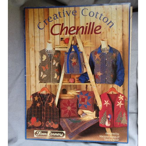 Creative Cotton Chenille Booklet Craft Sewing Material Fabric Use qbk001