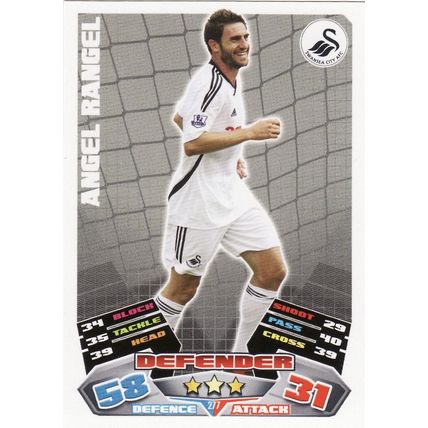Match Attax 2011/2012 277 Angel Rangel Swansea City