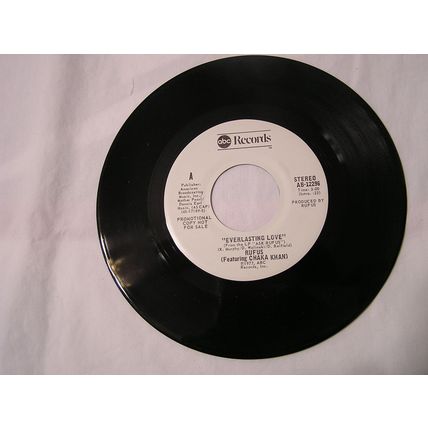 Rufus Featuring Chaka Khan Promo 45-EVERYLASTING LOVE STEREO/MONO