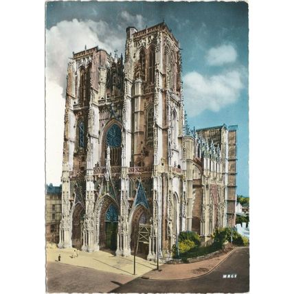 6x4 Continental size printed Collégiale Saint-Vulfran Abbeville France