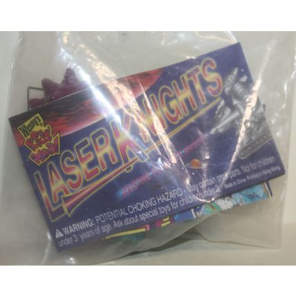 1996 Wendys Laser Knights Dragon Warrior Mint in Package