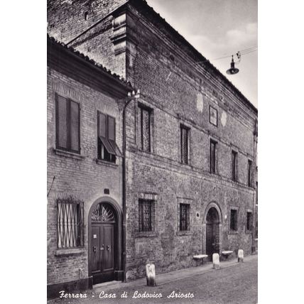 Ferrara Casa Di Lodovico Ariosto Bell On Telegraph Wire Italian Postcard