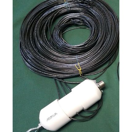 40, 30, and 20 Meter - Fan Dipole - Half-Wave Amateur Ham Radio Antenna