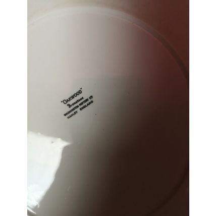 Pair Vintage Oakwood Ironstone Dinner Plates