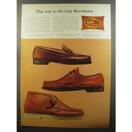 1953 Taylor Informal Shoes Advertisement - Style 281, 204, Chukka Boot Styue 221