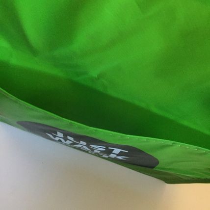 New Amazon Fresh 2 Pocket 15'' x 12'' x 6'' Reusable Shopping Bag