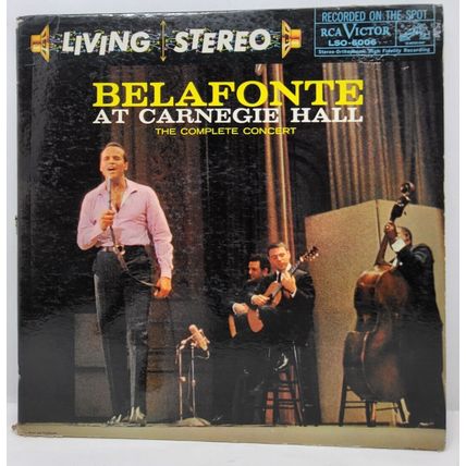 HARRY BELAFONTE At Carnegie Hall 1959 The Complete Concert LP Vinyl Record