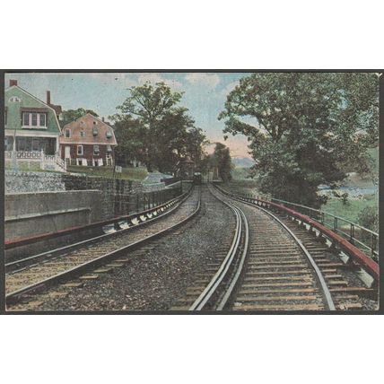 Elevated Railroad, Philadelphia, Pennsylvania, 1908 - Post Card Dist Co Postcard