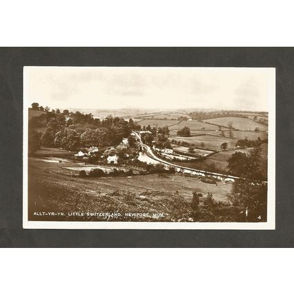 Postcard Little Switzerland Newport Monmouthshire