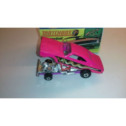 Matchbox No70 Dodge Charger - purple base