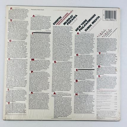 New York Philharmonic, Mehta – Piano Concerto No 1 Vinyl LP Record Album M 35893
