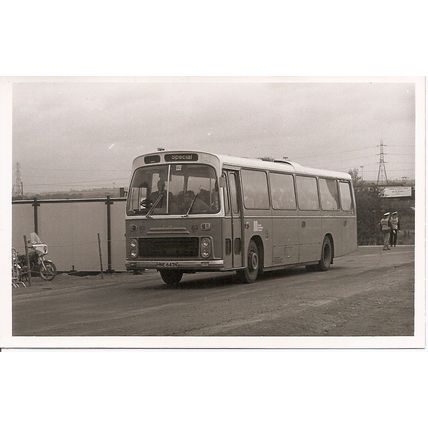 Black & White Photograph of Greater Manchester Transport - HNE 643N