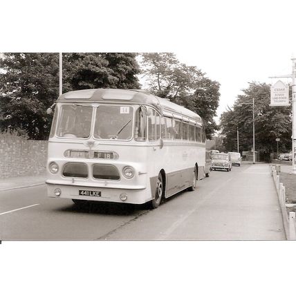 Black & White Photograph of Maidstone & District Motor Services Ltd. - 441 LKE