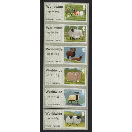 FS27-FS32 SHEEP Farm Animals POST & GO Set of 36 different~ Trafalgar Square m/c